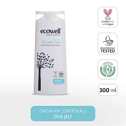 Sertifikalı Organik Duş Jeli - 300 ml