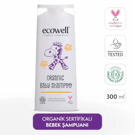 Sertifikalı Organik Bebek Şampuanı - 300 ml