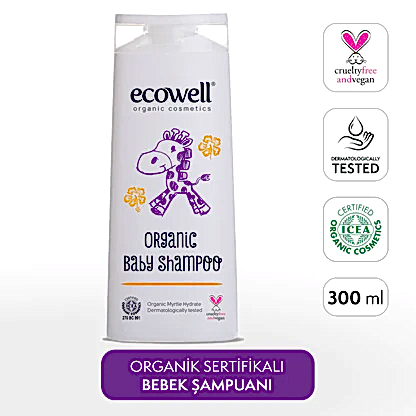 Sertifikalı Organik Bebek Şampuanı - 300 ml