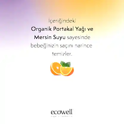 Sertifikalı Organik Bebek Şampuanı - 300 ml