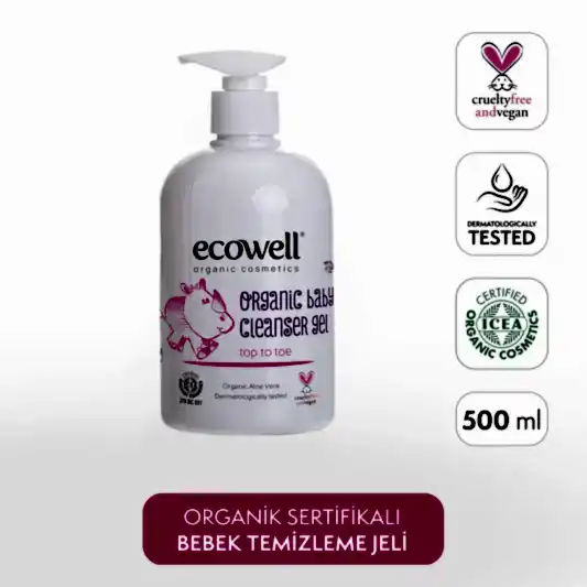 Sertifikalı Organik Bebek Temizleme Jeli - 500 ml