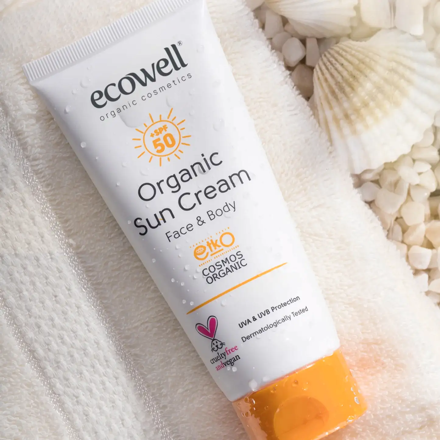 Sertifikalı Organik Güneş Kremi SPF 50 - 110 gr