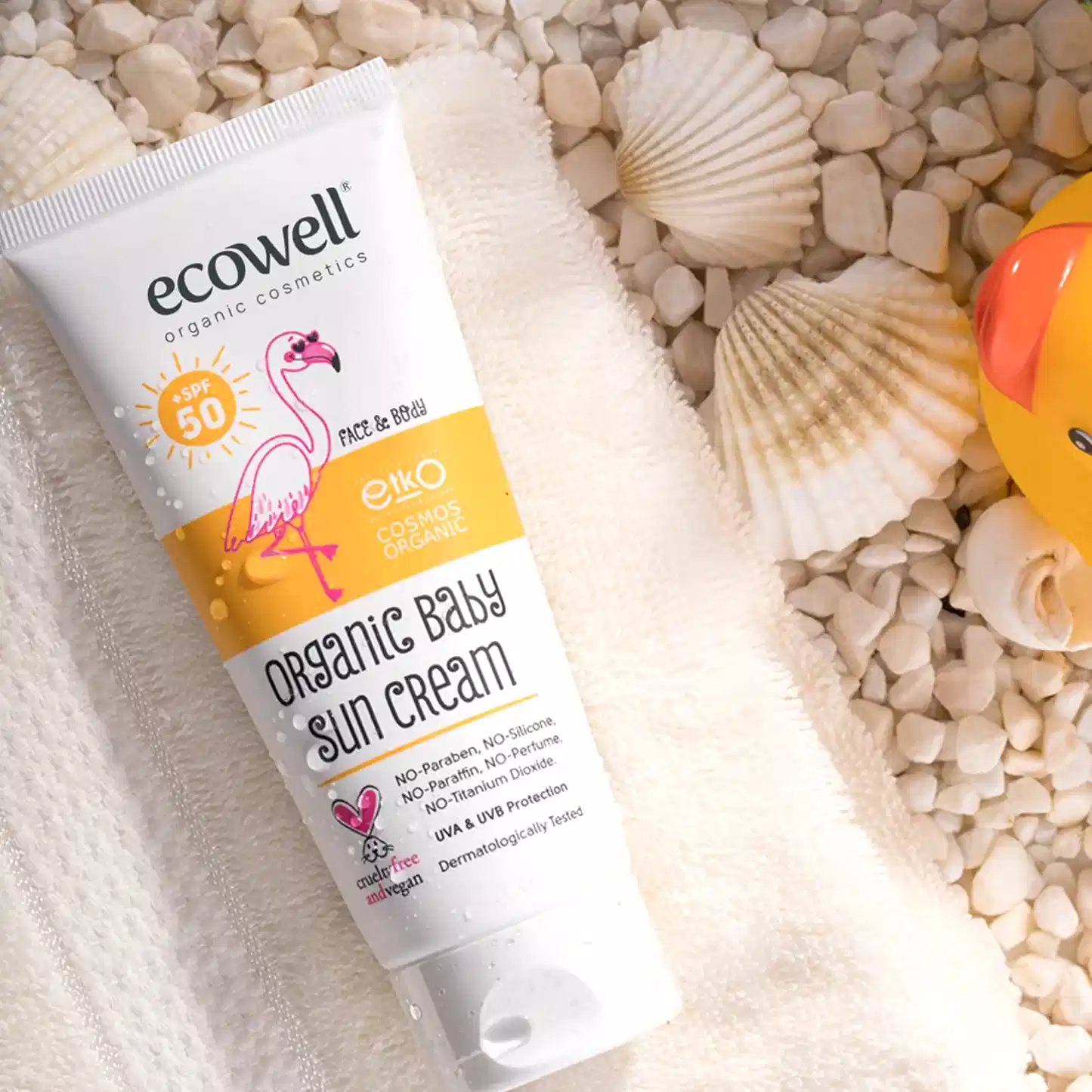 Sertifikalı Organik Bebek Güneş Kremi SPF 50 - 110 gr