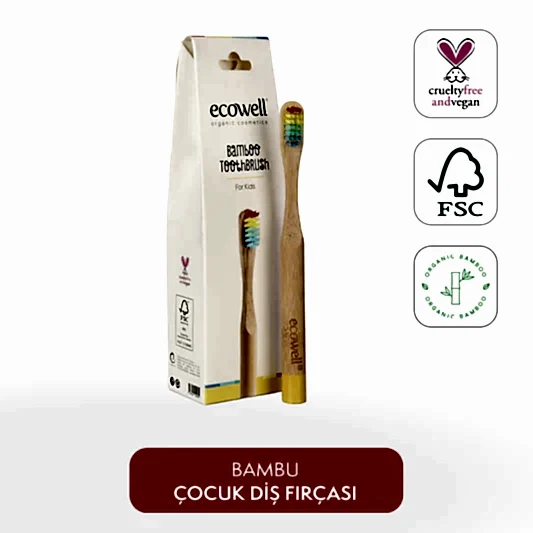 Sertifikalı Organik Çocuk Diş Fırçası