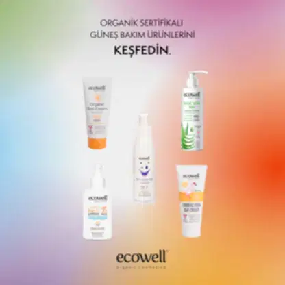 Sertifikalı Organik Güneş Kremi SPF 50 - 110 gr